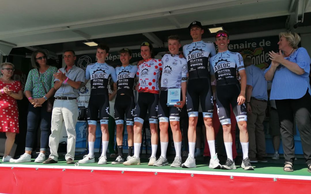 Van den Broek wint etappe en eindklassement Ronde de l’Oise, bergtrui voor Weulink
